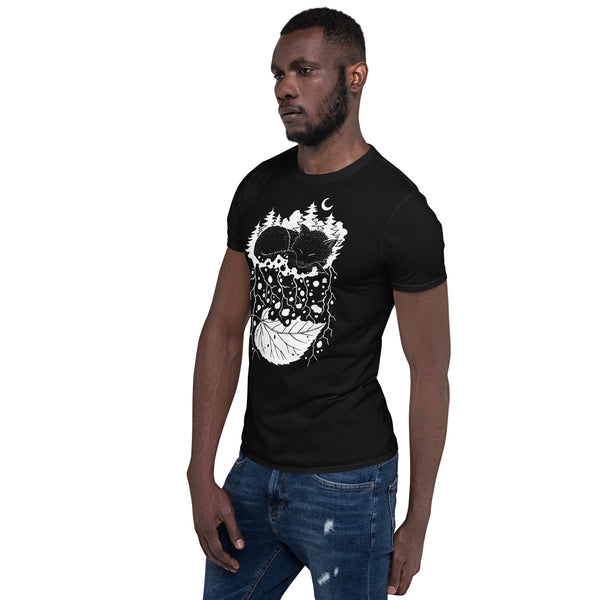 Stardust, Black & White, Unisex T-Shirt