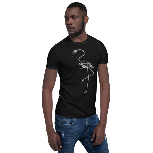 Mr. Bones the Flamingo Unisex T-Shirt