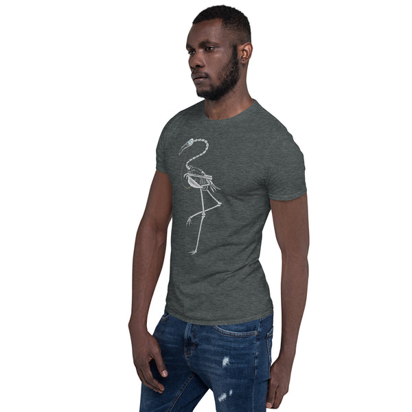 Mr. Bones the Flamingo Unisex T-Shirt