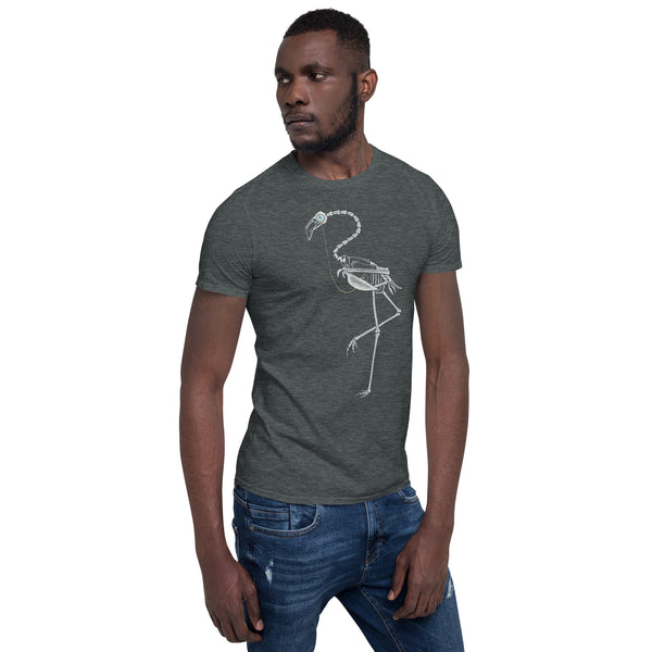 Mr. Bones the Flamingo Unisex T-Shirt