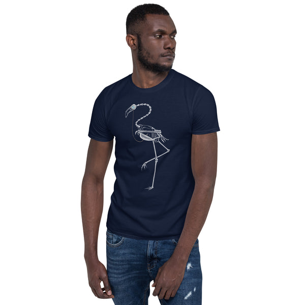 Mr. Bones the Flamingo Unisex T-Shirt