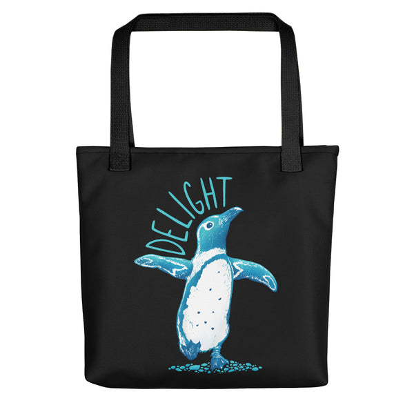 Delight Penguin Tote Bag