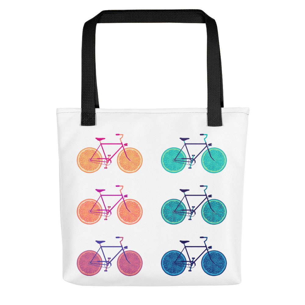 Citrus Bicycles Tote Bag