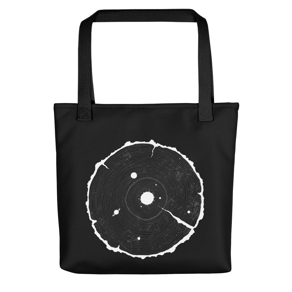 Solar Spruce Tote Bag