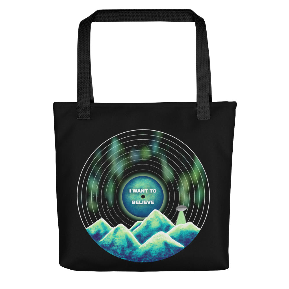 I Want To Believe Tote Bag