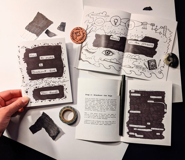 How to Make a Blackout Zine