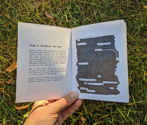 How to Make a Blackout Zine