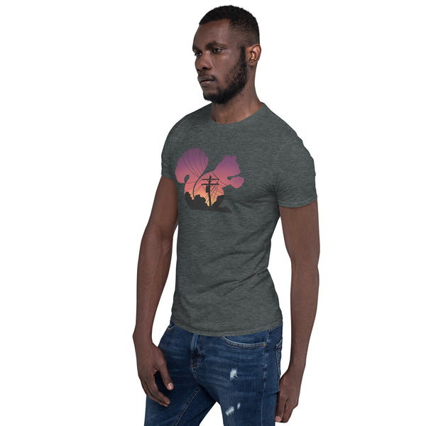 Sunset Squirrel Unisex T-Shirt