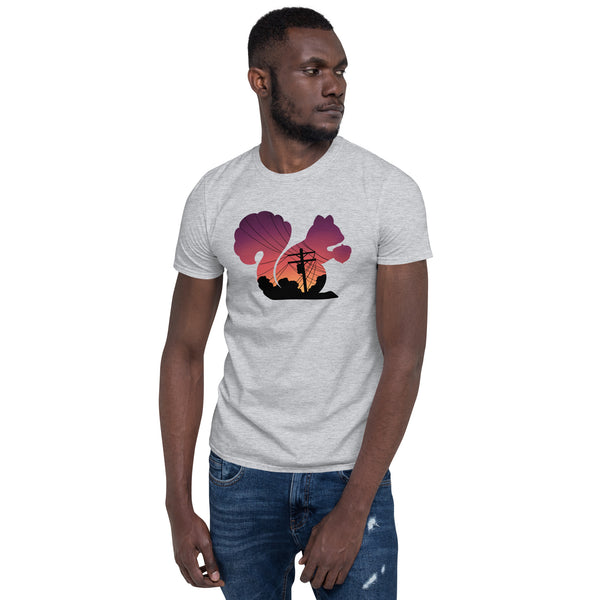 Sunset Squirrel Unisex T-Shirt