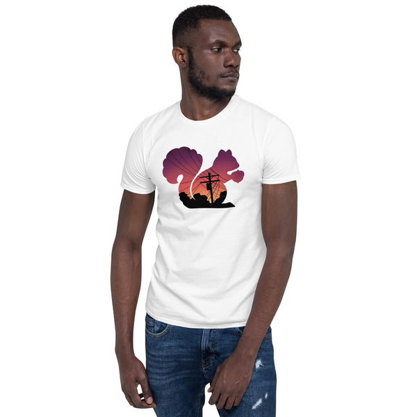 Sunset Squirrel Unisex T-Shirt