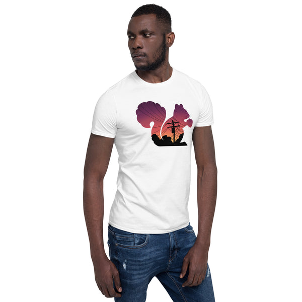 Sunset Squirrel Unisex T-Shirt