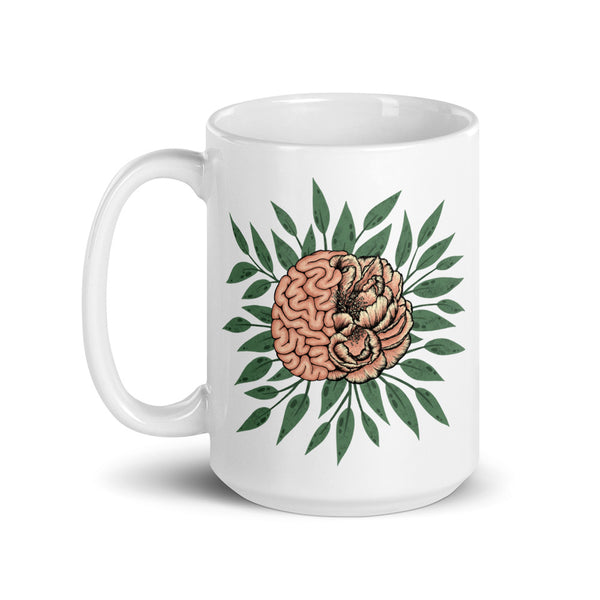 Brain Flower Mug