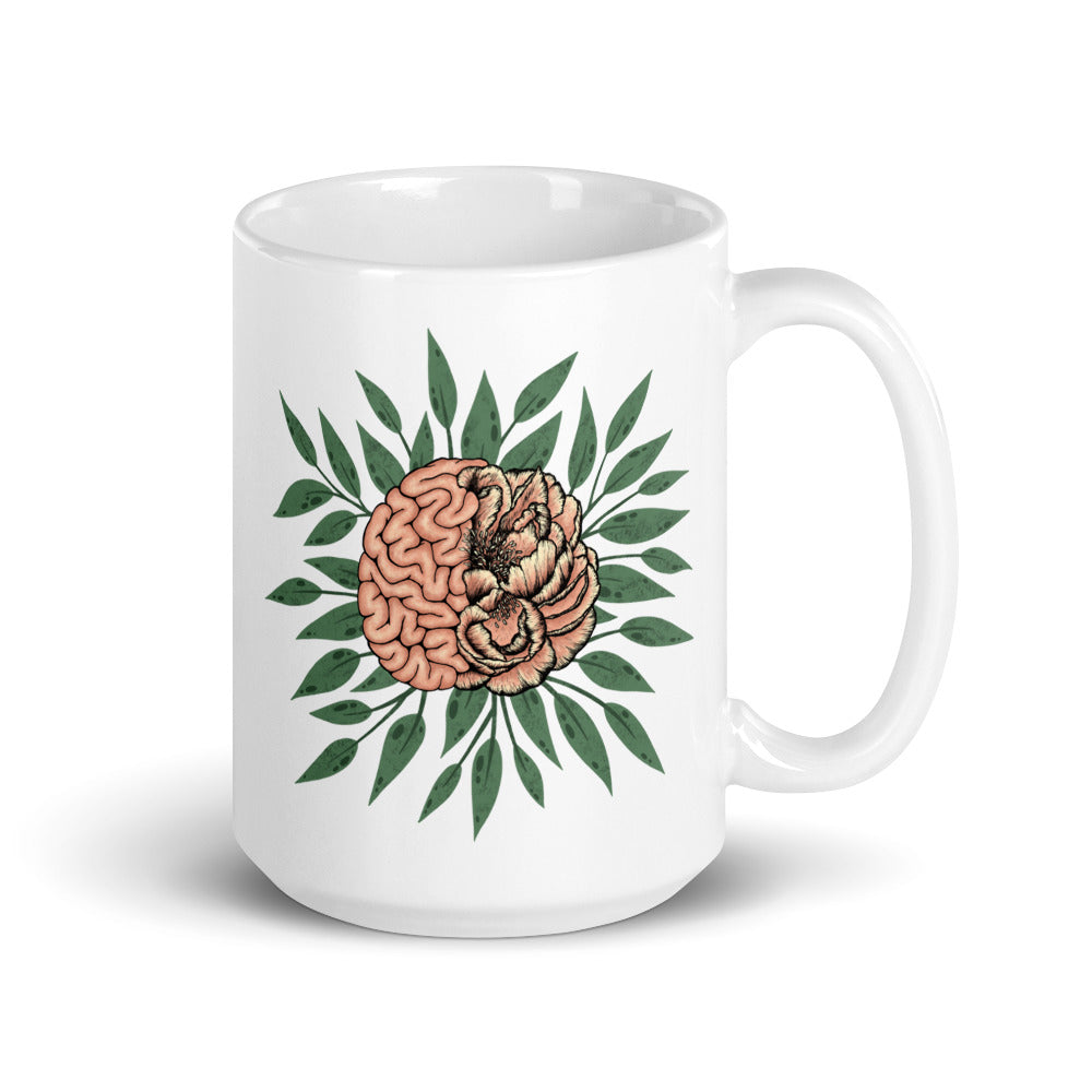 Brain Flower Mug