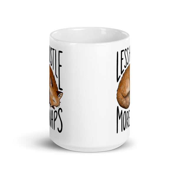 Less Hustle More Naps Mug